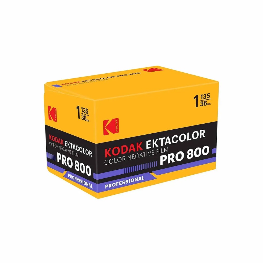 Kodak Ektacolor Pro 800 · 35 mm · 36 exposiciones