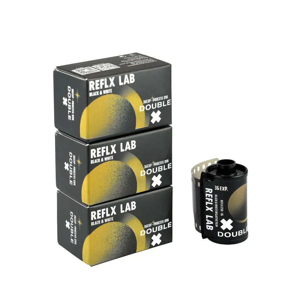 Reflx Lab Double X (5222) B&N 35 mm · 36 exposiciones · Pack 3